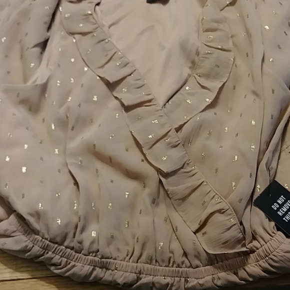 Metallic Clip Dot Ruffle Maxi - Picture 5 of 6